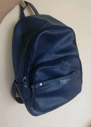 Рюкзак жіночий синій1 фото