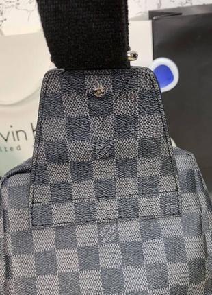 Сумка-слінг louis vuitton avenue damier graphite11 фото