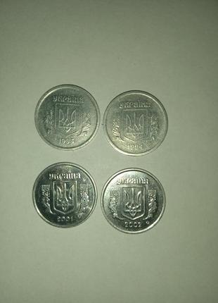 Монеты украины 2 копейки 1993-2012 год4 фото