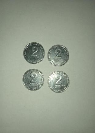 Монеты украины 2 копейки 1993-2012 год5 фото