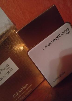 Calvin klein euphoria pure gold3 фото