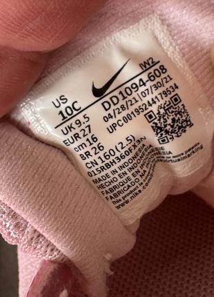 Nike фирменные кроссовки на девочку р. 27 найк оригинал6 фото