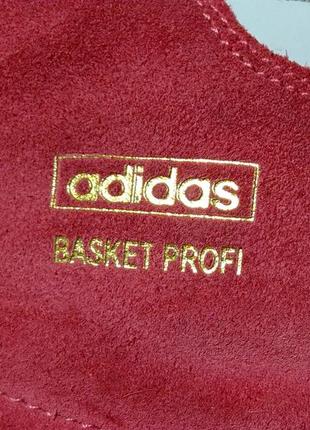 Кроссовки кеды adidas originals basket profi / стелька 24.5см9 фото