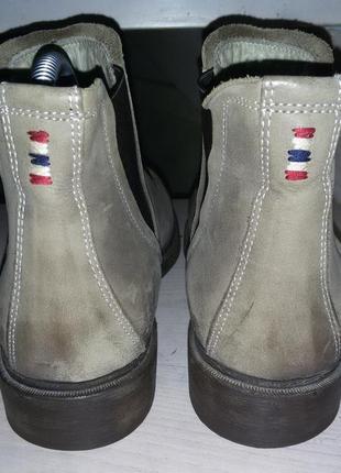 Napapijri- кожаные ботинки челси 40 размер(26,2 см)2 фото