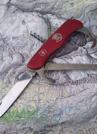 Швейцарський ніж victorinox 0.8583 (111mm) з фіксацією леза.1 фото