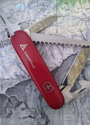 Швейцарський ніж victorinox camper camping 1.3613.71(91mm).2 фото