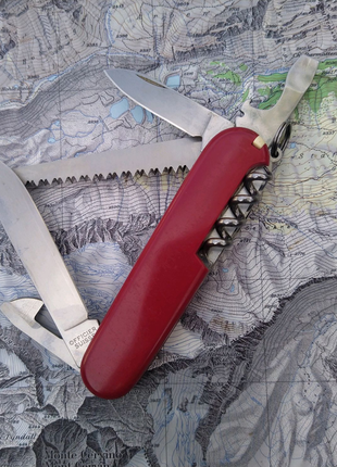 Швейцарський ніж victorinox camper camping 1.3613.71(91mm).4 фото