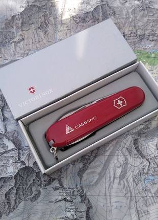 Швейцарський ніж victorinox camper camping 1.3613.71(91mm).9 фото