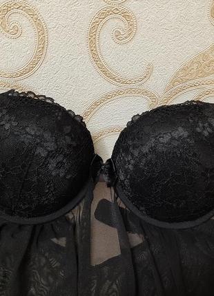 Красивый пеньюар с большим пуш ап h&m