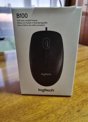 Мишка logitech b100