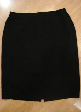 Строгая классическая юбка-карандаш большого размера 22 (5xl)2 фото