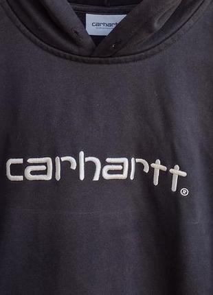 Carhartt худи с вышитым лого5 фото