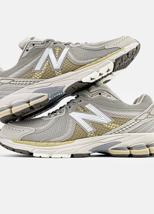 New balance 860 v2 "beige"7 фото