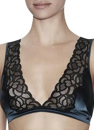 Кружевной бралетт бюстгальтер calvin Black klein /7310/