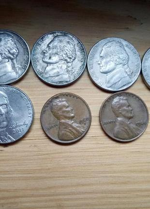 Монети сша. 1960 - 2011 роки