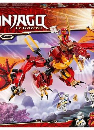 Конструктор лего lego ninjago напад вогняного дракона 71753