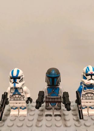 Lego star wars clone troopers, mandalorian