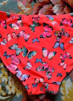 Фірмовий,яскравий,роздільний купальник в метелики для дівчинки 11-12 років-h&m7 фото