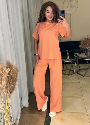 Костюм свободного кроя 🔥яркий хит этого сезона ☀️хорошее качество ❗все размеры