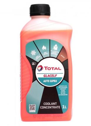 Жидкость охлаждающая концентрат total glacelf auto supera g13 оранжевая 1 л - (213781)