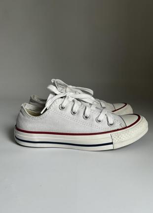 Кеды converse all star белые