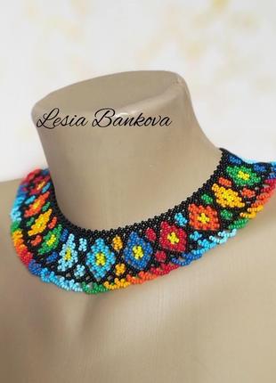 Силянка українська .народне намисто . намисто до вишиванки9 фото