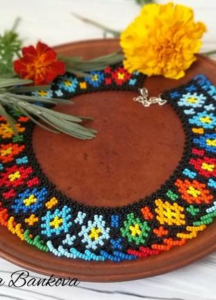 Силянка українська .народне намисто . намисто до вишиванки6 фото