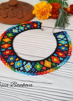 Силянка українська .народне намисто . намисто до вишиванки5 фото