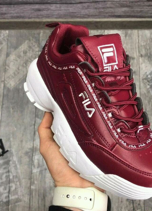 Жіночі кросівки fila disruptor 2.2 фото