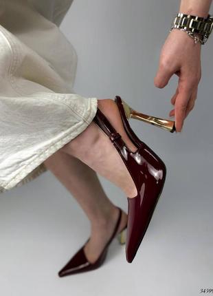 Туфлі жіночі слінгбеки весна-літо 20249 фото
