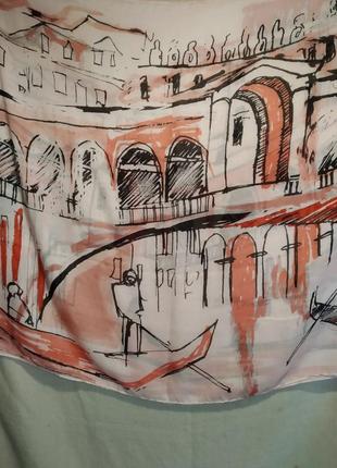 Широкий шарф, парео