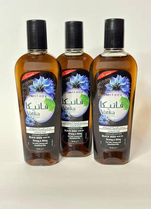 Масло для волос с черным тмином - dabur vatika blackseed hair oil египет1 фото