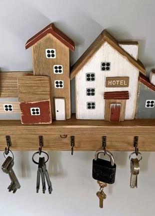 Ключниця для дому ′hotel′ - ключниця настінна6 фото