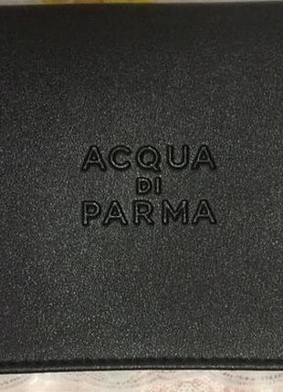 Acqua di parma оригінал шкіряна косметичка несесер pouch9 фото