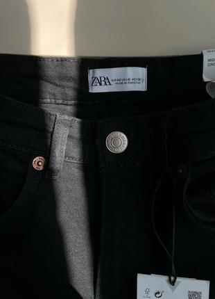 Стильні джинси zara ( кюлоти)2 фото