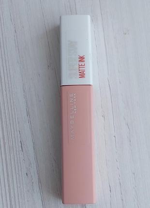 Помада для губ maybelline new york super stay matte ink 5 loyalist 5 мл (3600531411091)2 фото