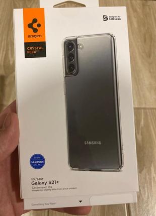 Чохли для телефону samsung s21+ s21 ultra spigen5 фото