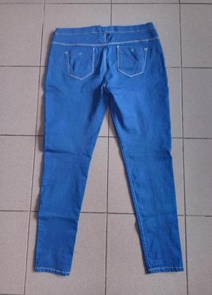 Тонкі джинси, штани, стрейч, l,xl.3 фото