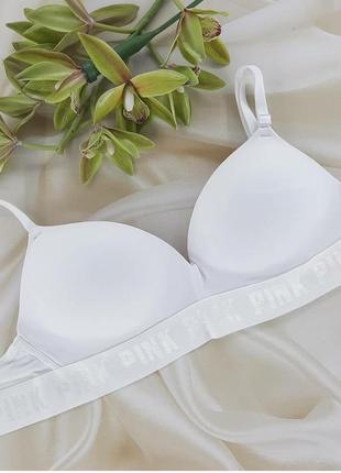 Бюстик без косточек с пушапом victoria secret