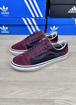 Кеды vans old skool pro duracap скейтбордные замша  мужские 432 фото