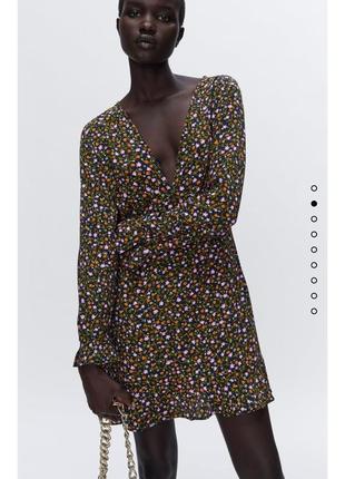 Платье в милые цветы s