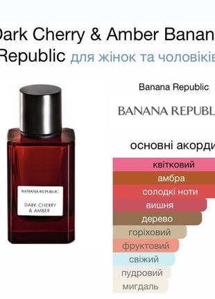 2мл парфума з черешнею від banana republic