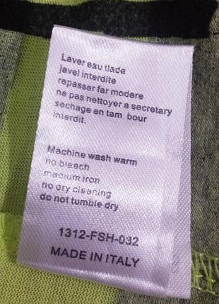 273.актуальная хлопковая футболка итальянского бренда armani jeans,made in italy7 фото