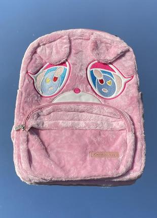 Розовый рюкзак плюшевый с соником sonic shadow мягкий аниме сумка подарок