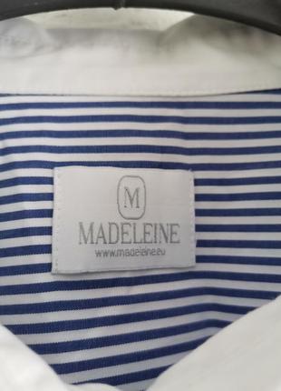 Стильна вільна сорочка у смужку від madeleine6 фото