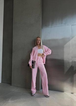 Жіночий трендовий костюм в стилі zara у кольорах😍3 фото