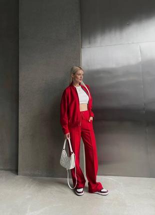 Жіночий трендовий костюм в стилі zara у кольорах😍4 фото