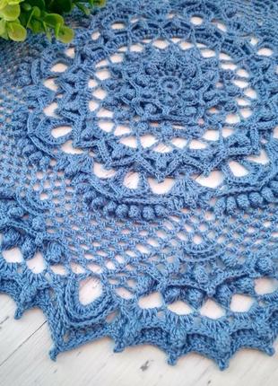 Текстурная салфетка/ праздничный декор стола/изысканный подарок