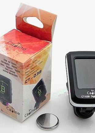 Гітарний тюнер прищіпка оригінальний caline ct-03b