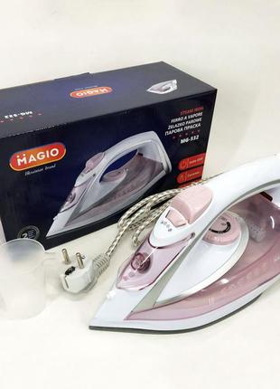 Утюг magio mg-532, утюг электрический паровой, паровой утюг отпариватель, профессиональный паровой утюг
